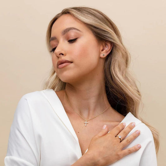 Feyra™️ Cross Diamond Necklace
