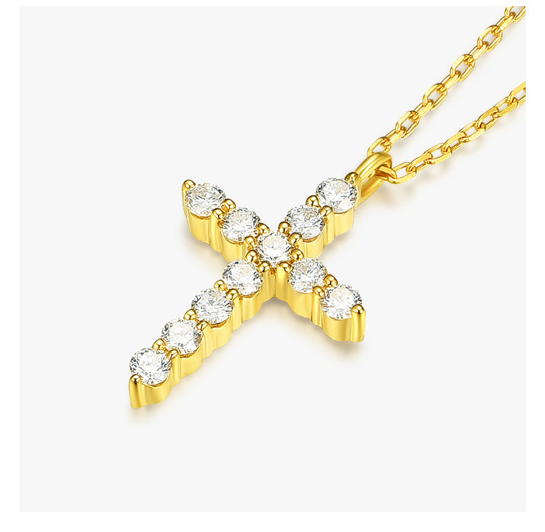 Feyra™️ Cross Diamond Necklace