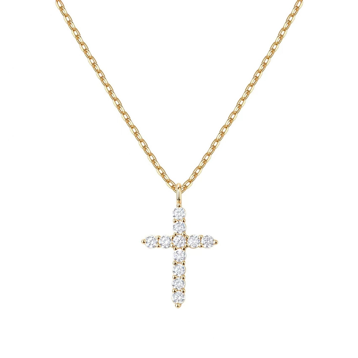 Feyra™️ Cross Diamond Necklace